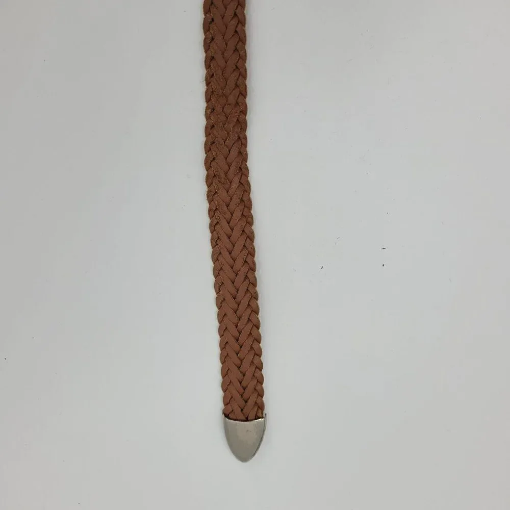 Braided Leather Belt XL 38